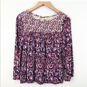 Lucky Brand Boho Hippie Top